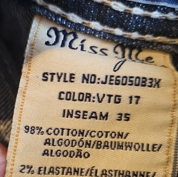 Miss Me faded Slightly distressed jeans - Picture 4 of 6